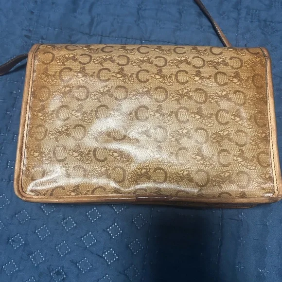 Celine Tan Leather Shoulder Bag - Picture 3 of 12